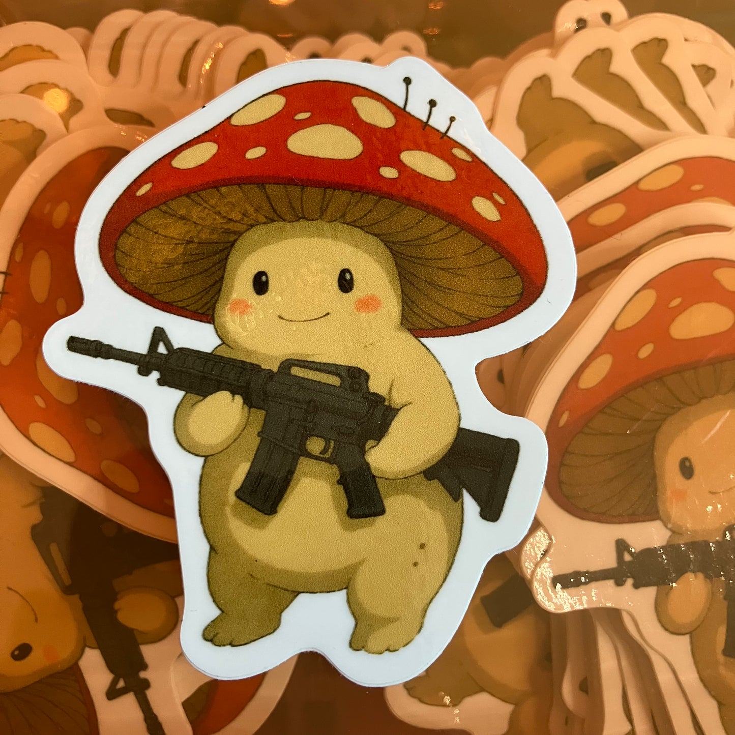 MushGoon Waterproof Sticker