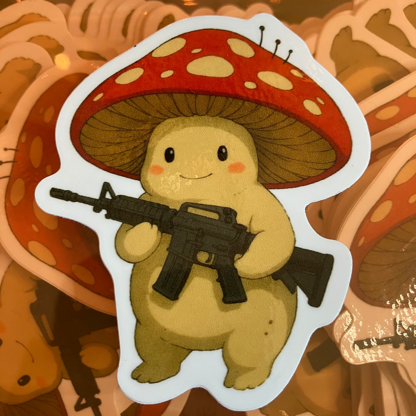MushGoon Waterproof Sticker