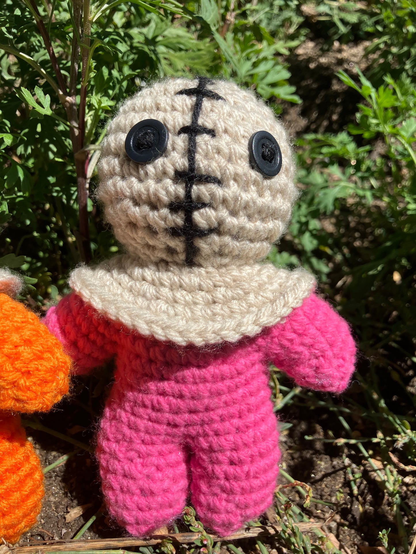 Crochet Sam Doll – Inspired by Trick ’r Treat