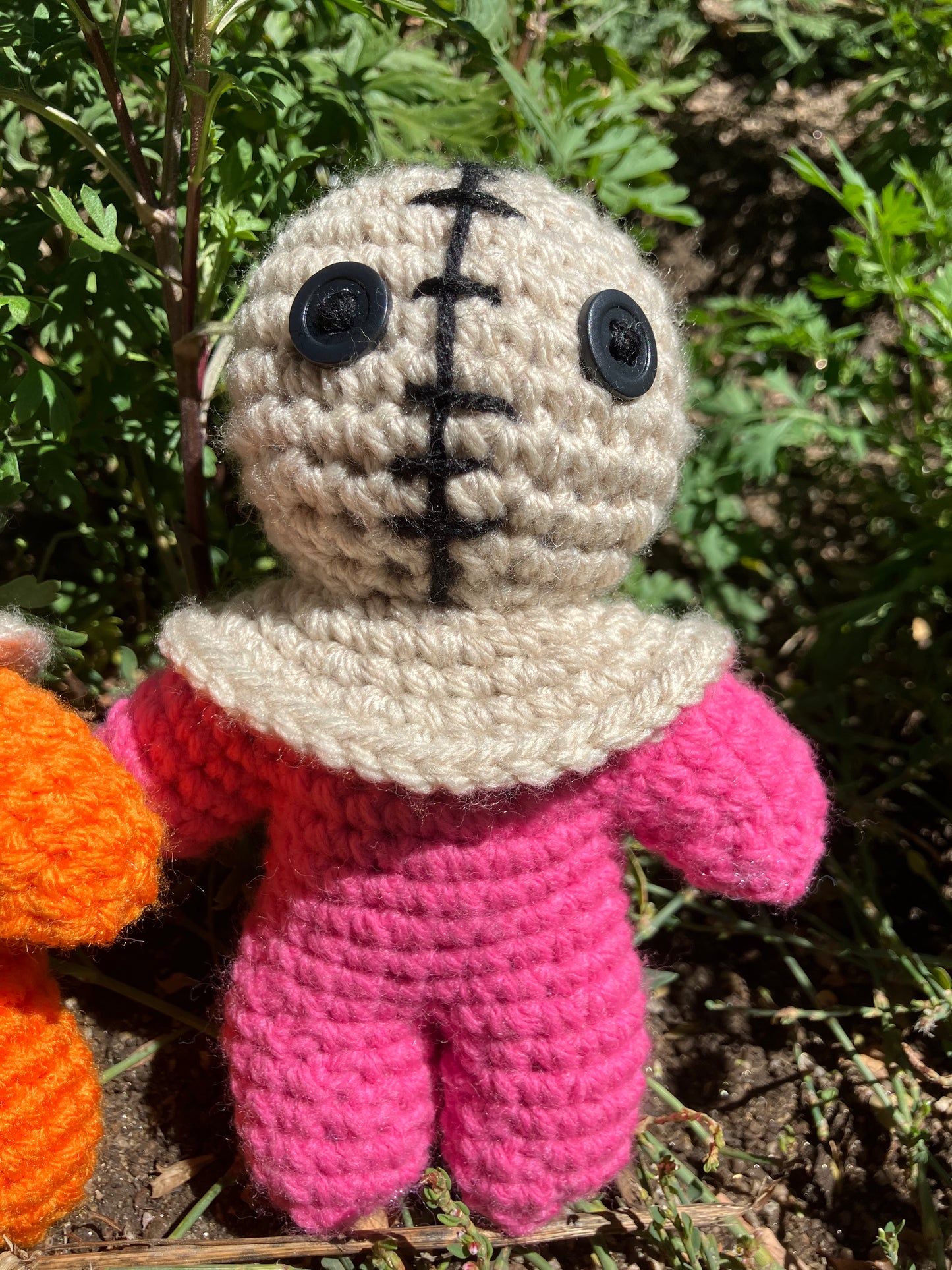 Crochet Sam Doll – Inspired by Trick ’r Treat
