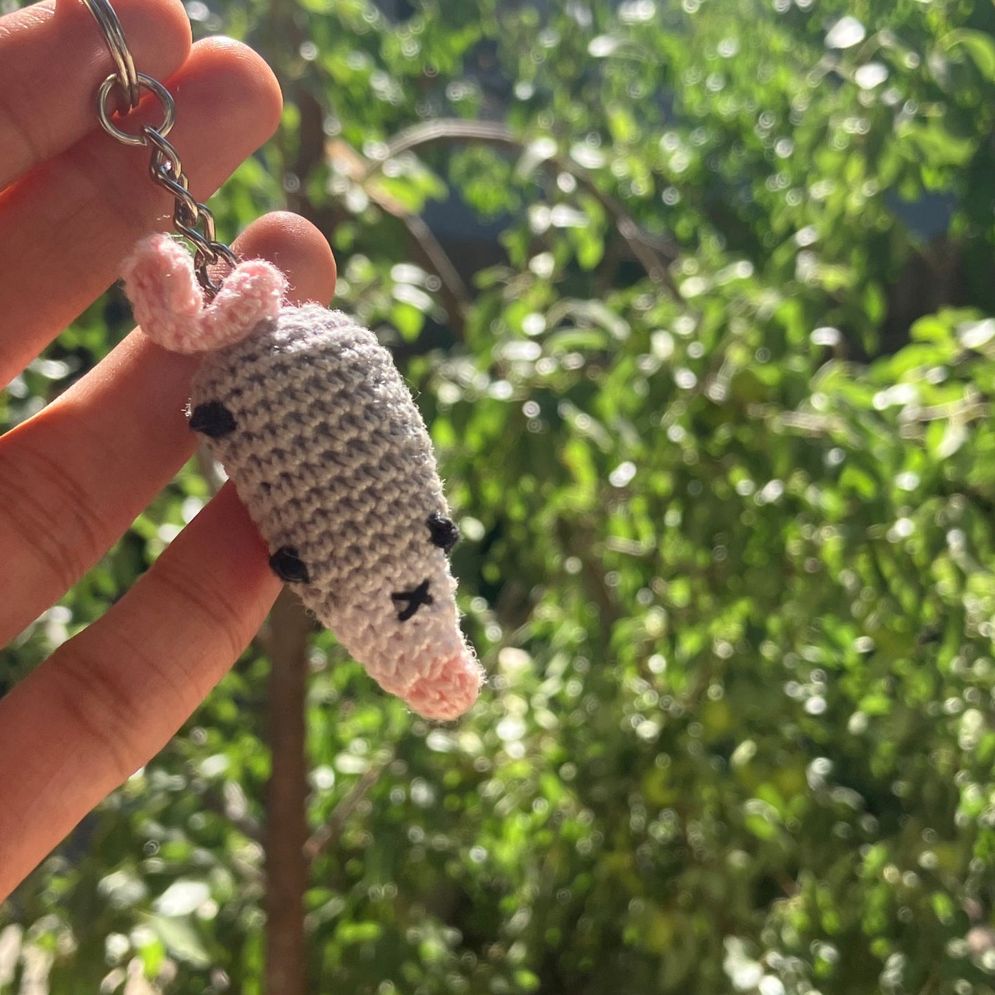 Mini possum keychain