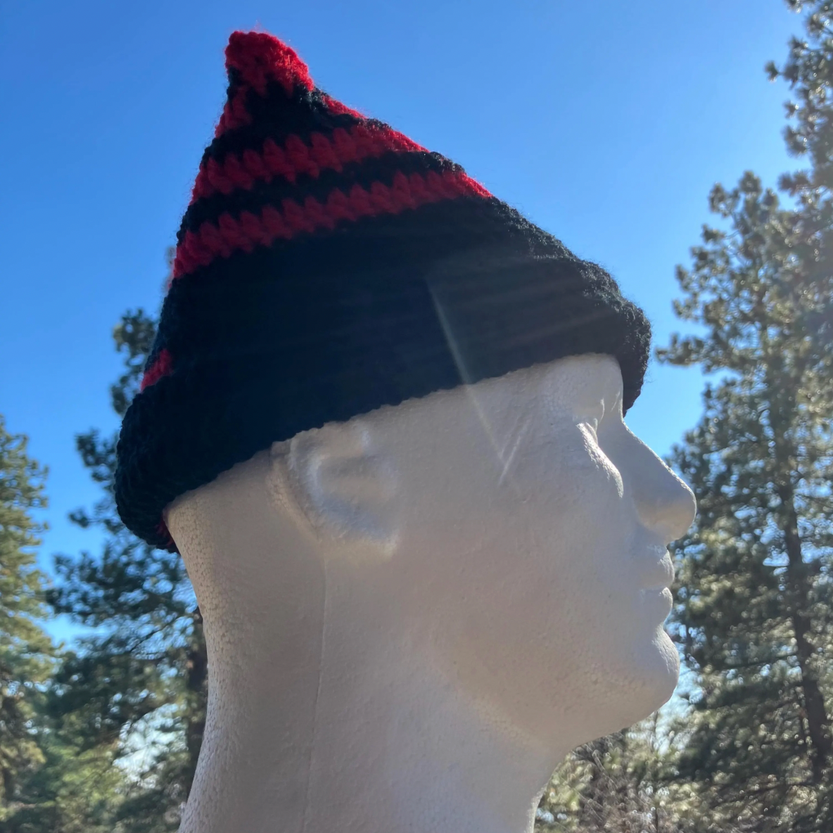 Cat Ear Hat | Alternative Style | Grungy Hat | Crochet Cat Hat