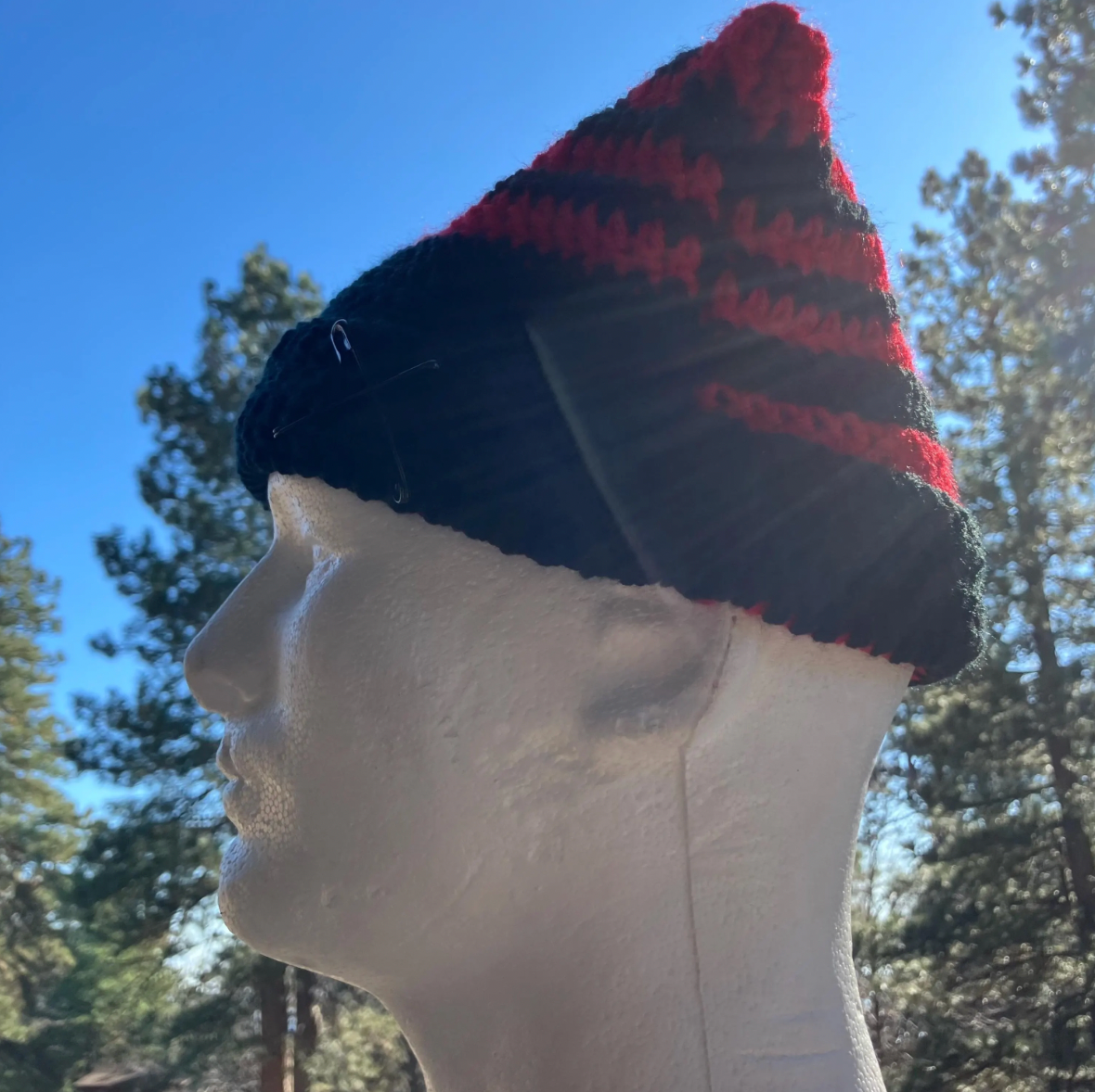 Cat Ear Hat | Alternative Style | Grungy Hat | Crochet Cat Hat