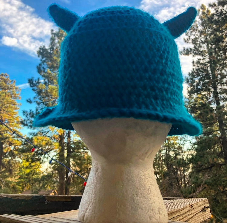 Third Eye Bucket Hat  | Custom Options + Add-On Horns