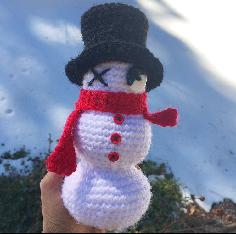 Crochet Snowman Doll ⛄