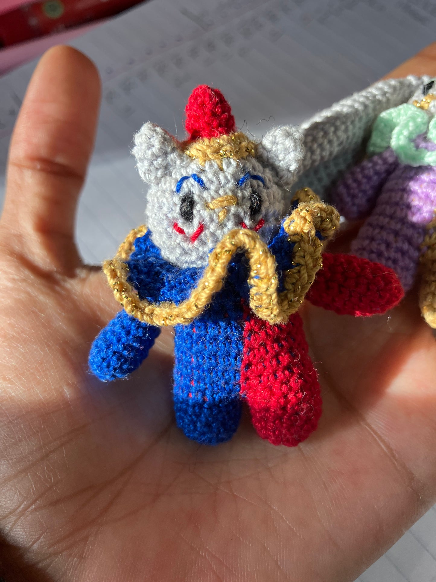 MicroCrochet Clown Critters – Cat or Bunny Edition