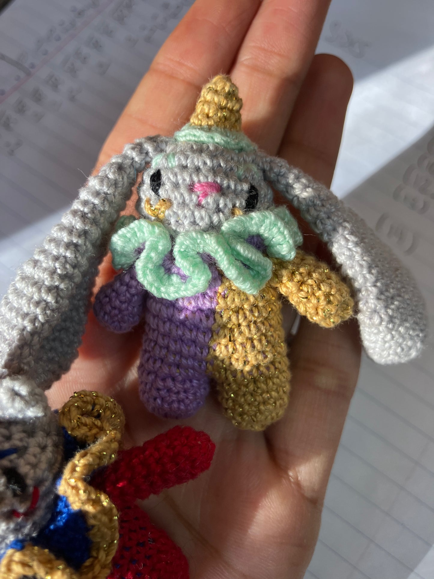 MicroCrochet Clown Critters – Cat or Bunny Edition