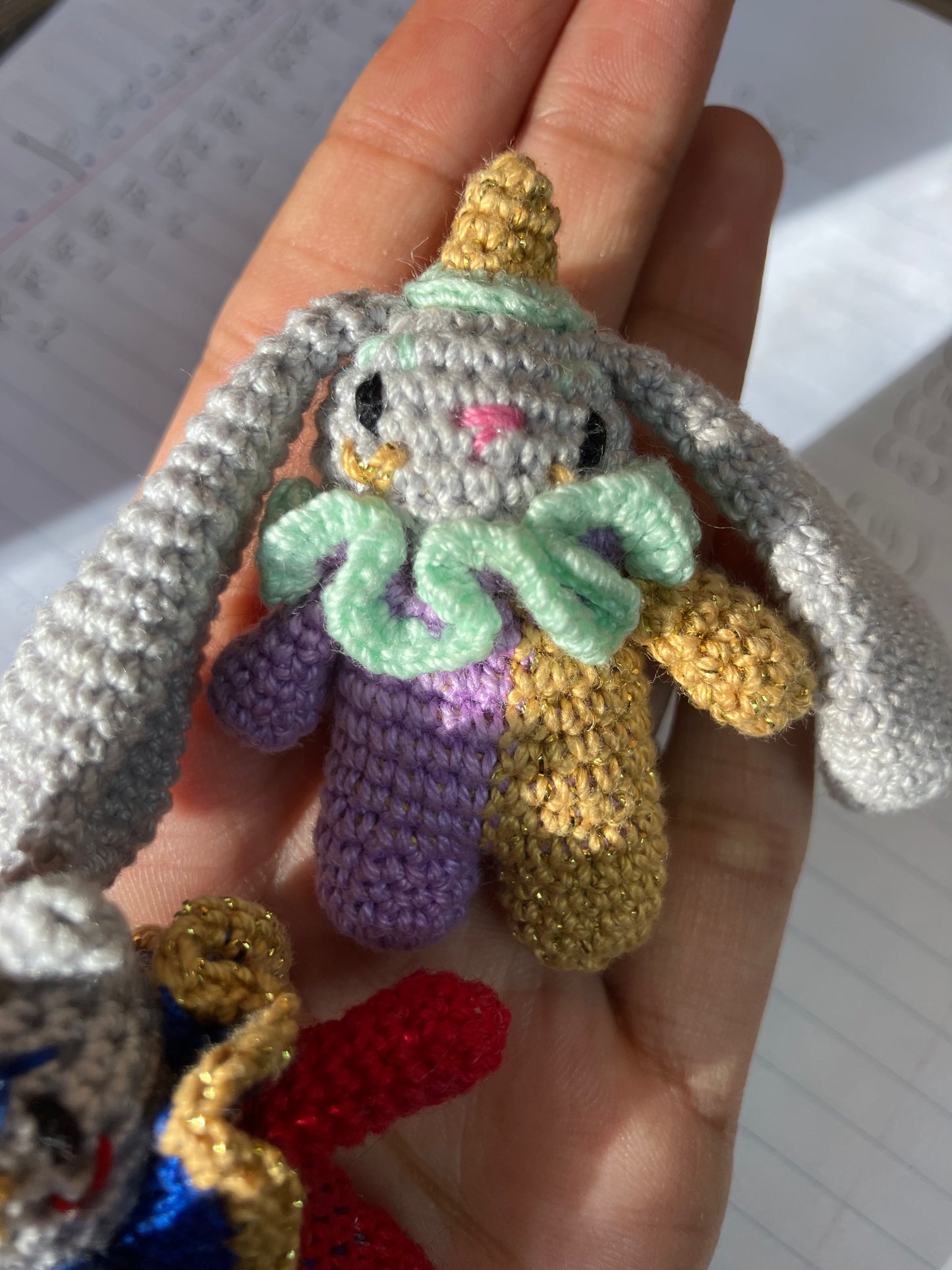 MicroCrochet Clown Critters – Cat or Bunny Edition