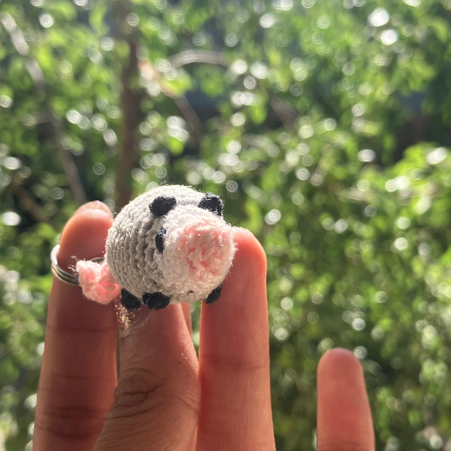 Mini possum keychain