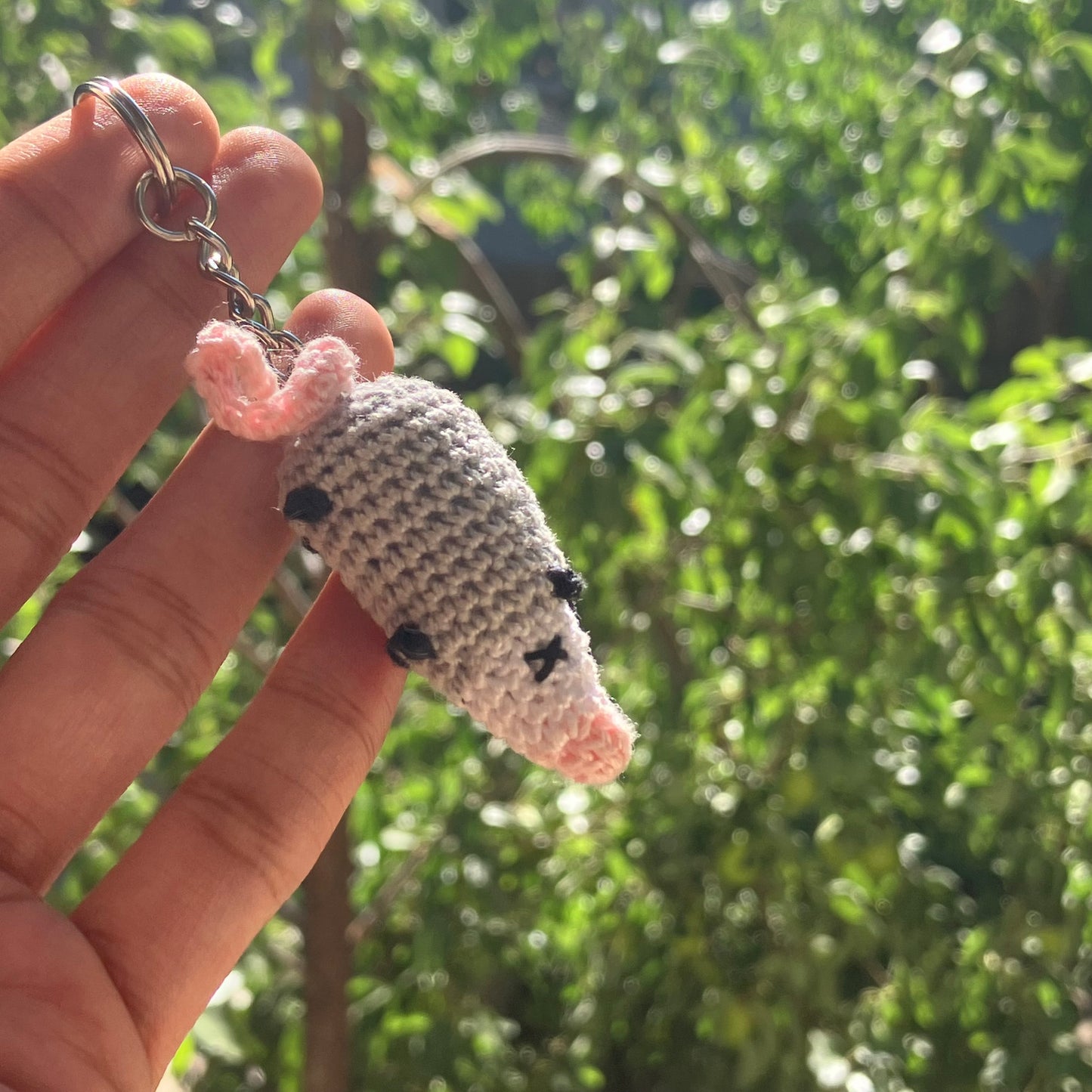 Mini possum keychain