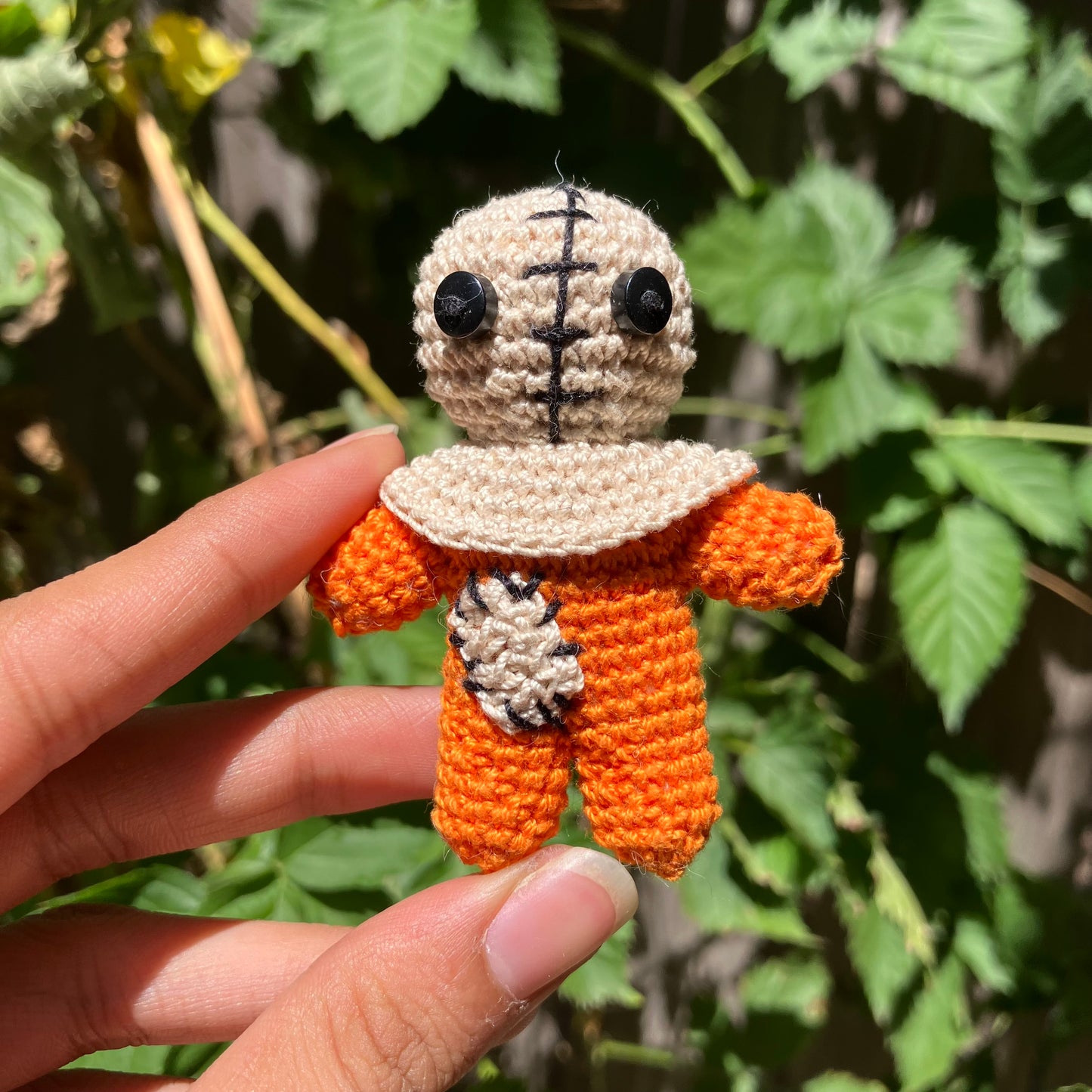 MicroCrochet Sam 'Trick 'R Treat' Doll | Crochet Sam Doll | Miniature Sam Doll