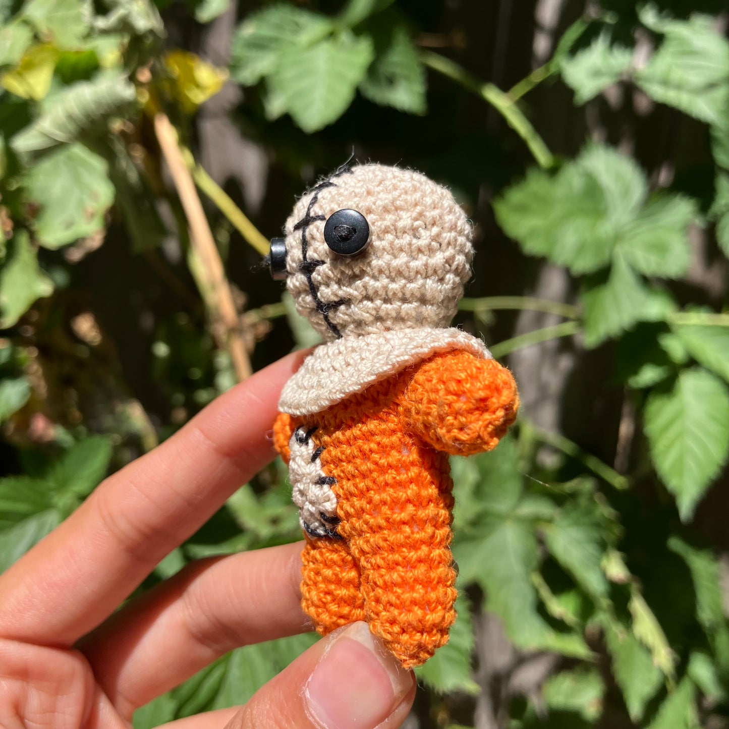 MicroCrochet Sam 'Trick 'R Treat' Doll | Crochet Sam Doll | Miniature Sam Doll