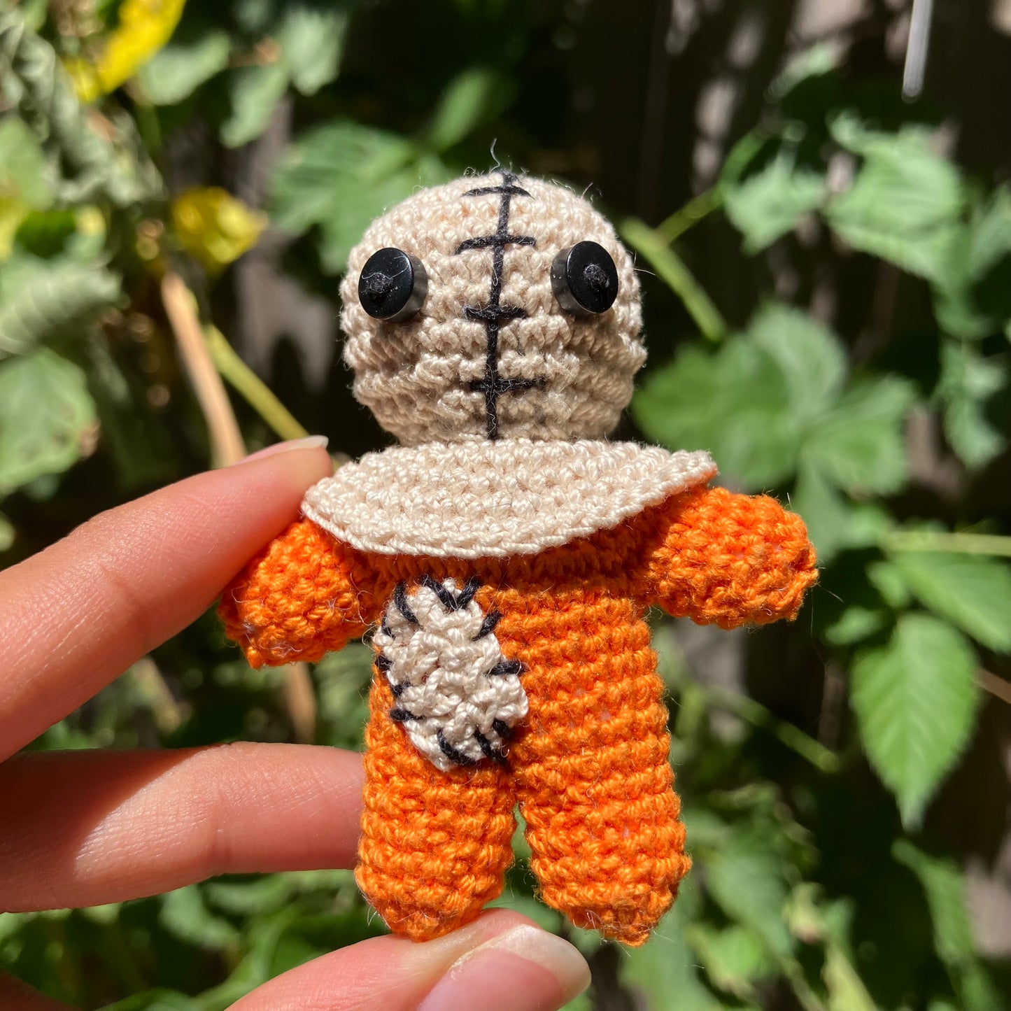 MicroCrochet Sam 'Trick 'R Treat' Doll | Crochet Sam Doll | Miniature Sam Doll