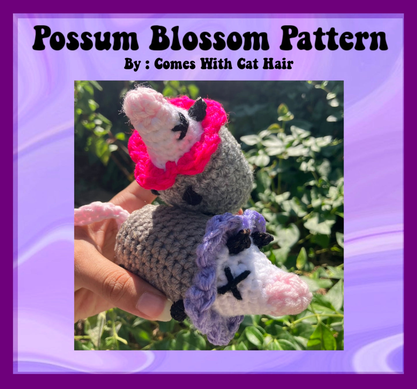 Possum Blossom Crochet PDF Pattern