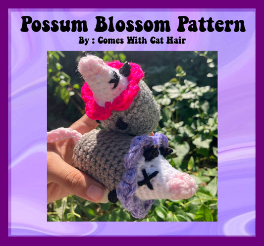 Possum Blossom Crochet PDF Pattern