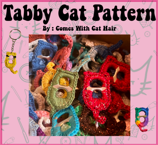 The OG FREE Tabby Cat / Pop Tab Cat Crochet Pattern