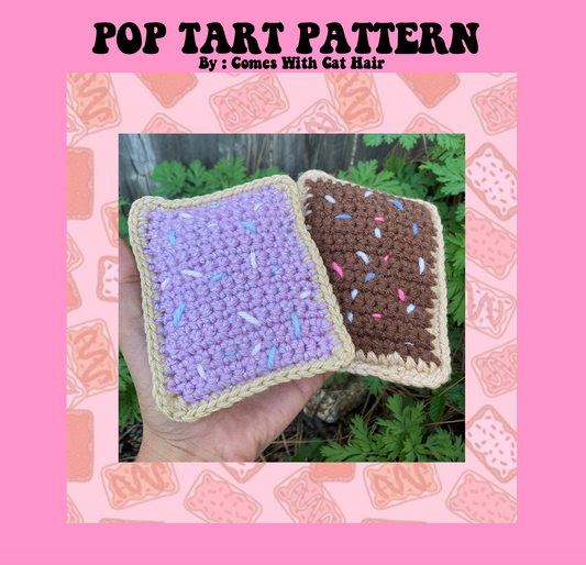 Pop Tart PDF Crochet Pattern